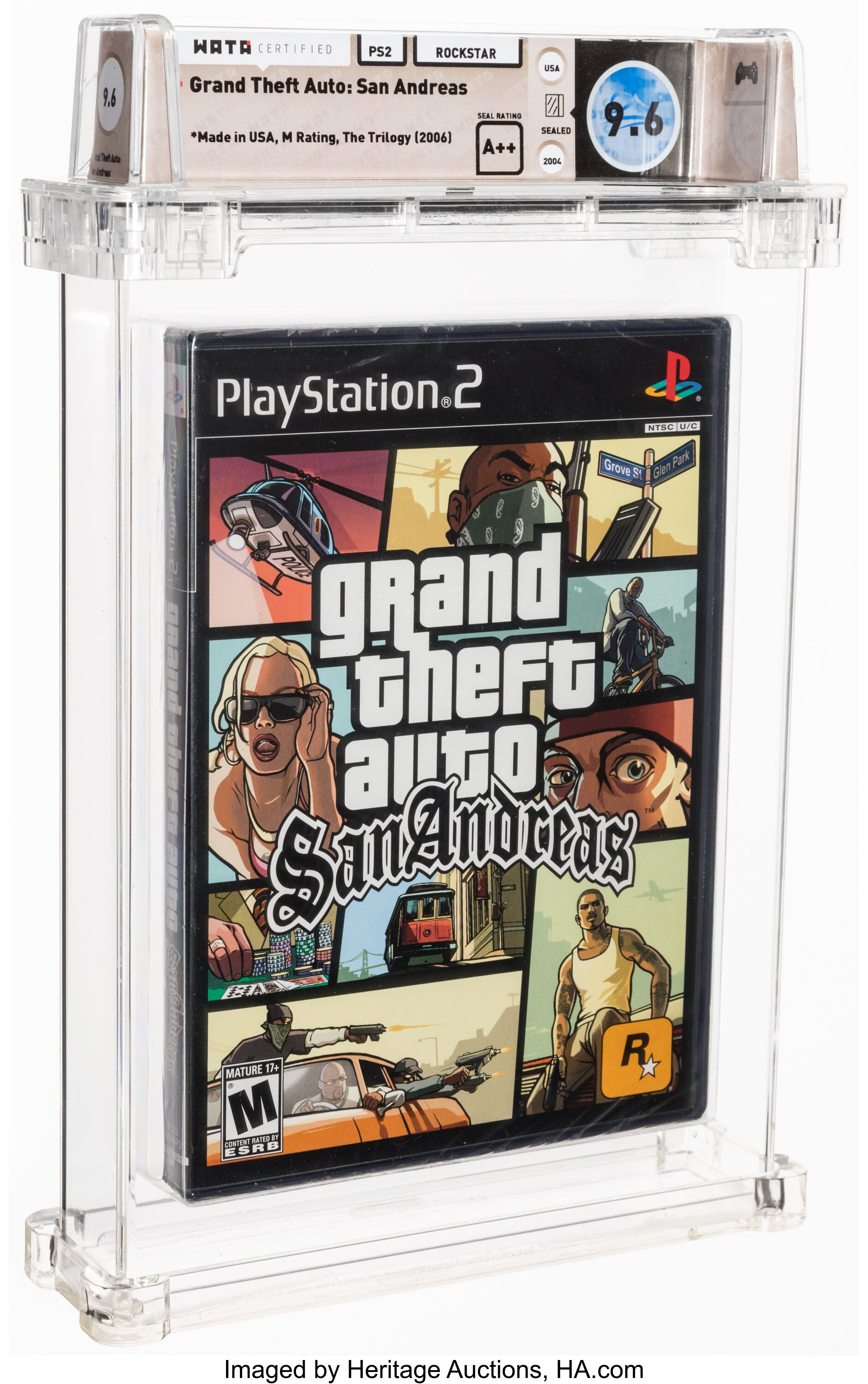 Grand Theft Auto San Andreas PlayStation 2 PS2 GTA 2006 Sealed New