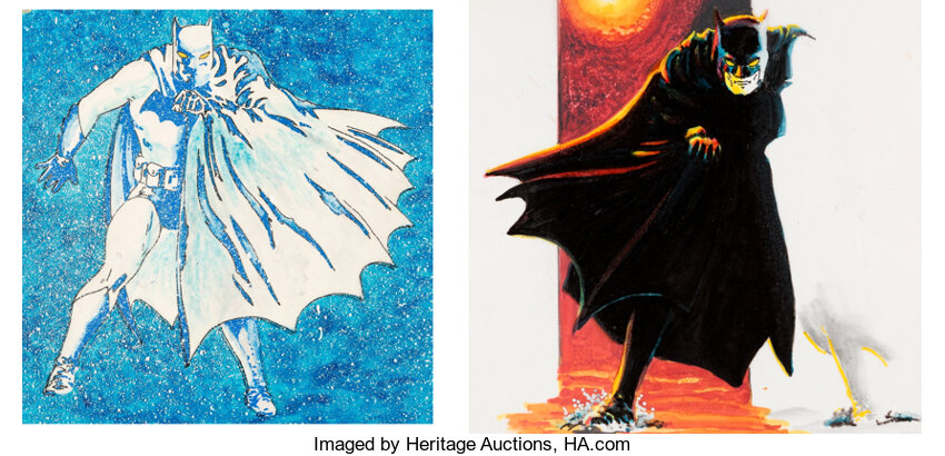 Batman Returns Concept Drawing Original Art Group of 2 (Warner | Lot #89024  | Heritage Auctions