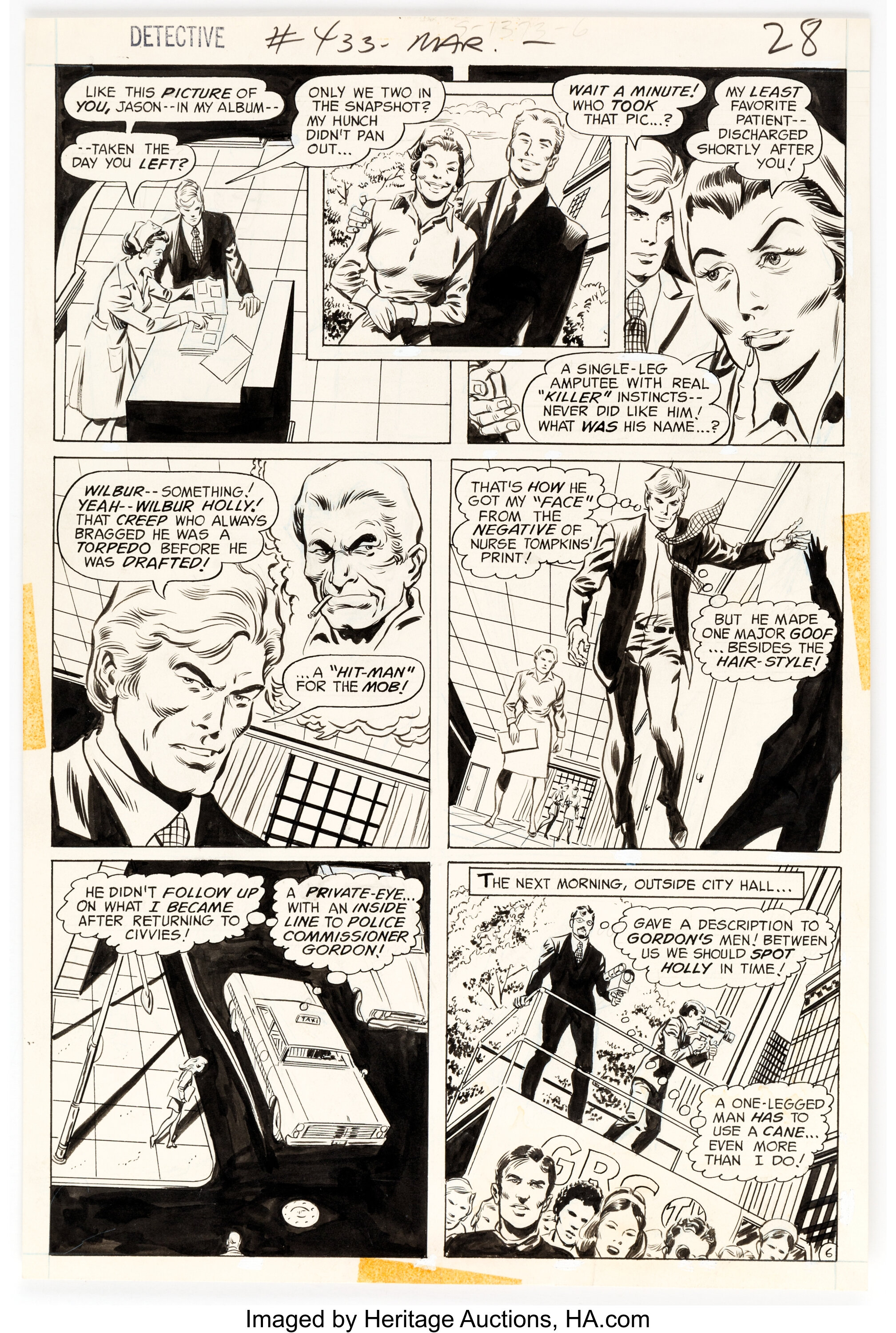 Don Heck and Murphy Anderson Detective Comics #433 Story Page 6 | Lot ...