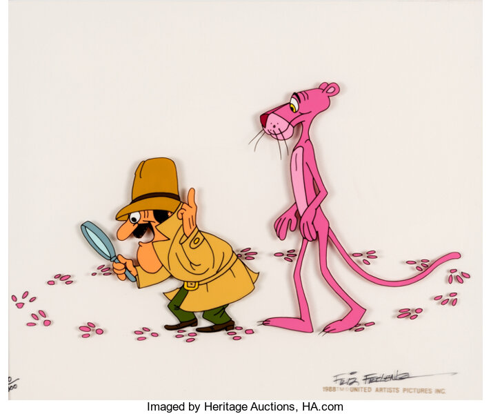 AUG171168 - PINK PANTHER CARTOON HOUR SPEC #2 GALVAN INSPECTOR CVR -  Previews World