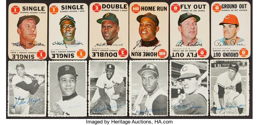 1969 Topps Deckle Edge Baseball Card Complete Set