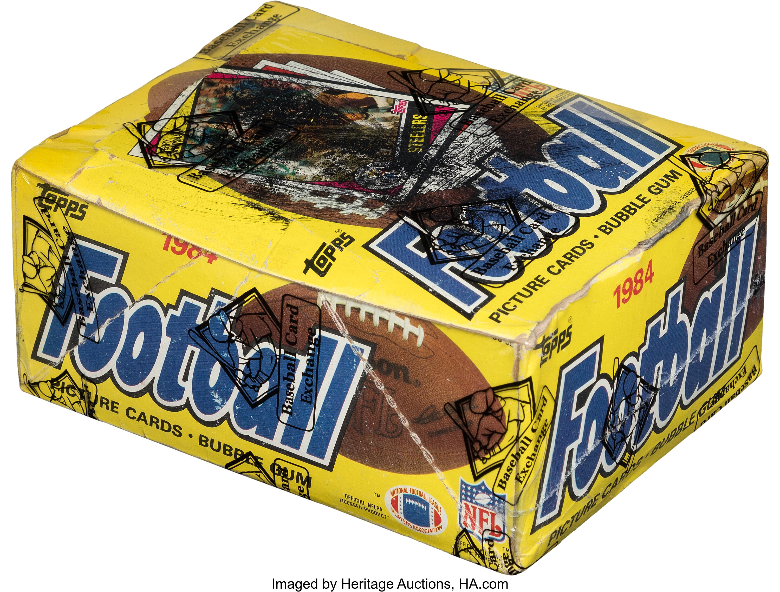 1984 Topps Football Wax Box With 36 Unopened Packs - Dickerson, | Lot  #59988 | Heritage Auctions