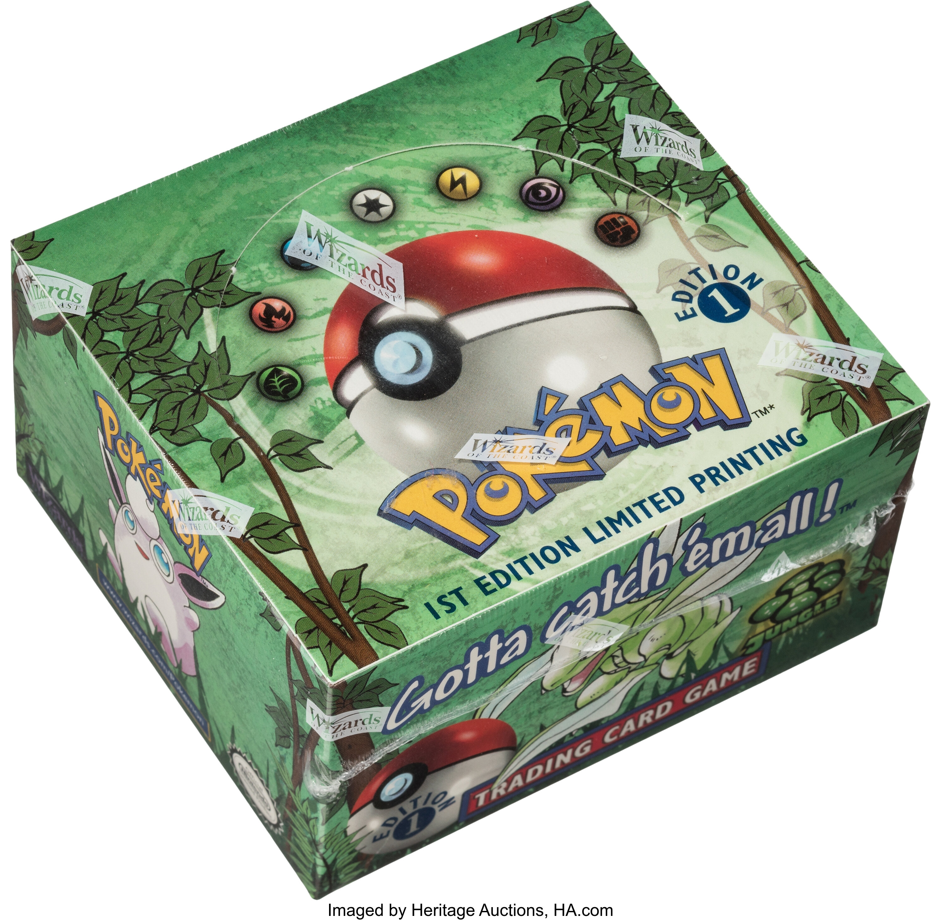 Sealed first-edition Pokémon TCG booster box fetches $384,000 at auction