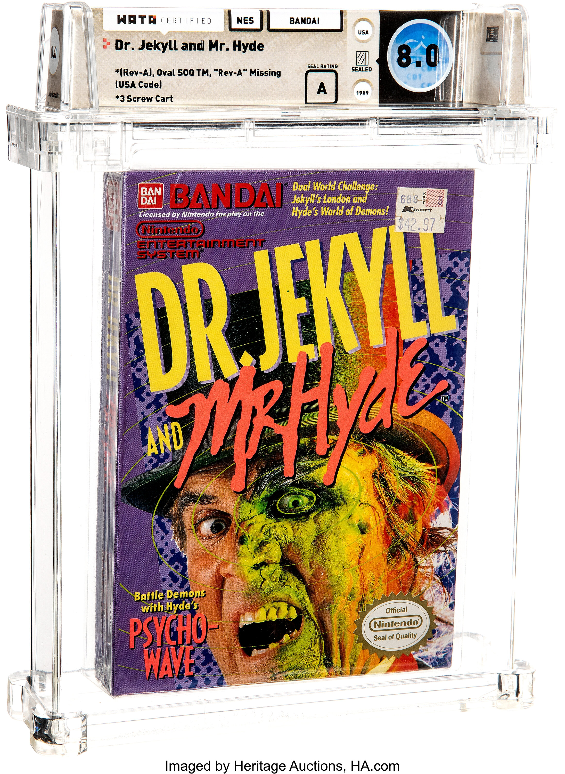 Dr Jekyll And Mr Hyde Wata 8 0 A Sealed No Rev A Misprint Lot 970 Heritage Auctions