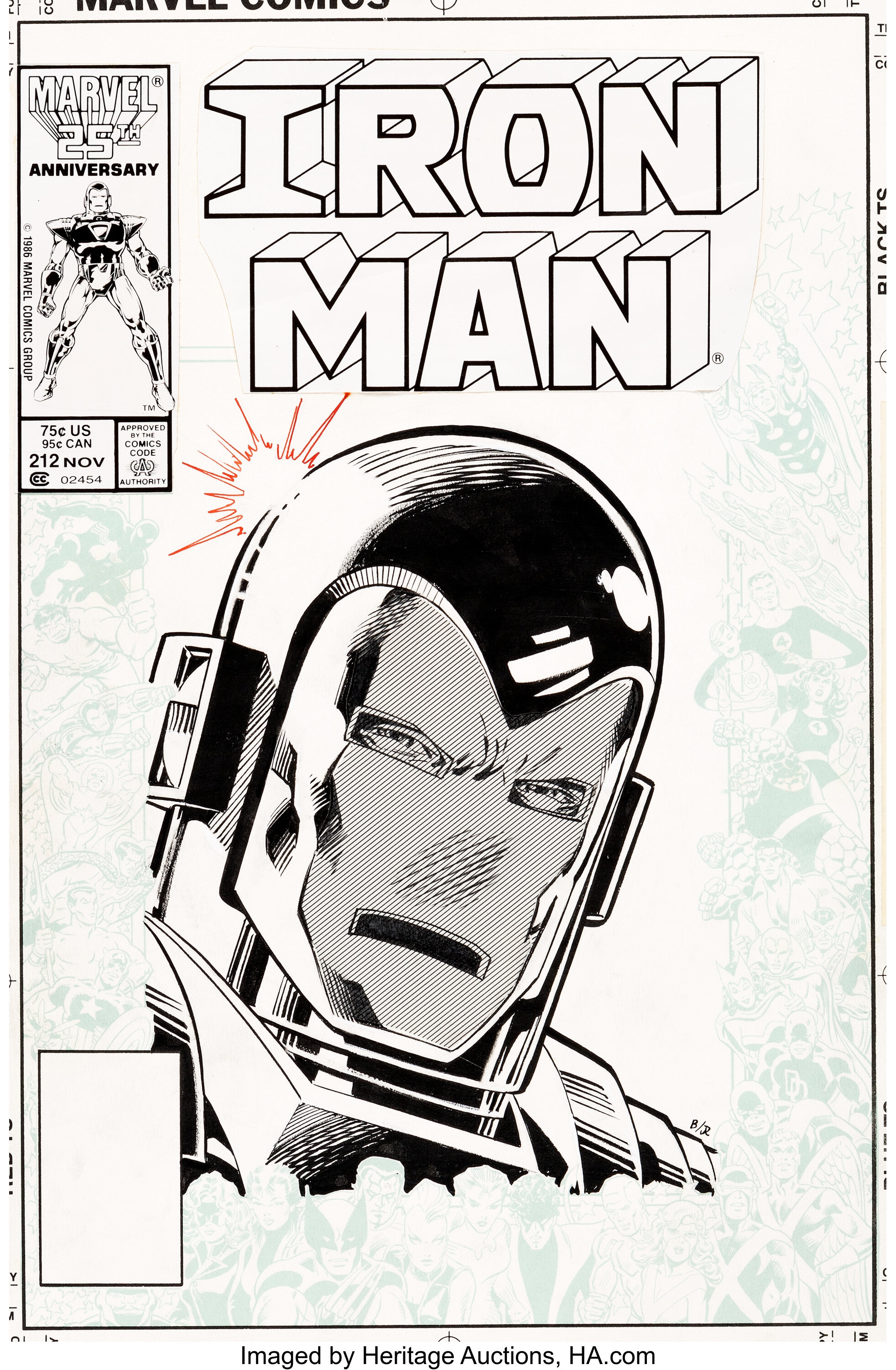 iron man vintage comic cover