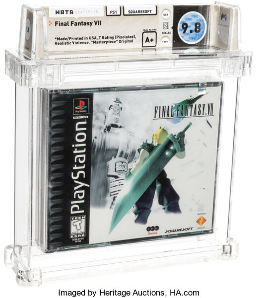 Final Fantasy VII - Wata 9.8 A+ Sealed [Realistic Violence ESRB 