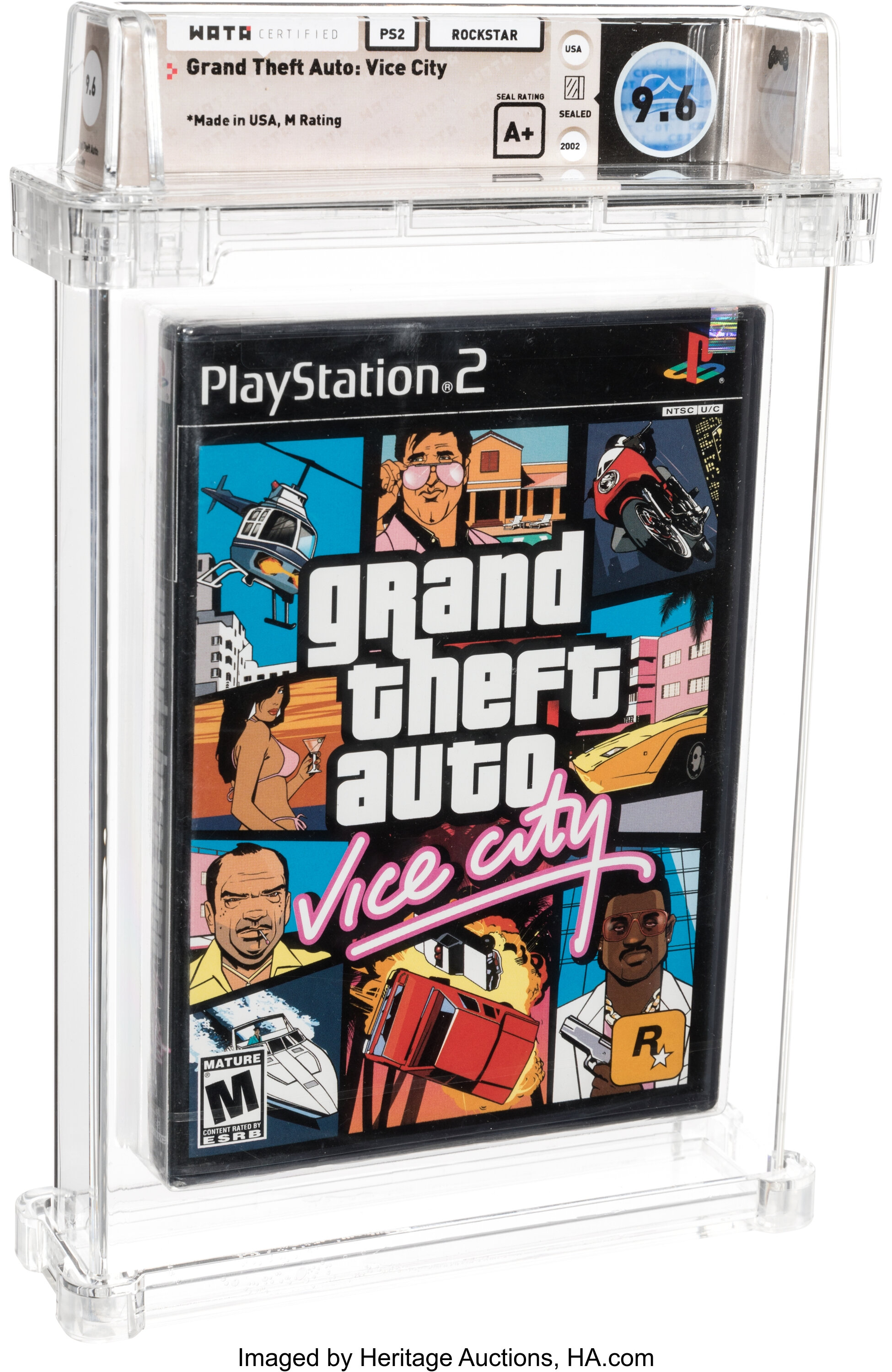 I cant believe that i just received my Factory Sealed GTA ps2