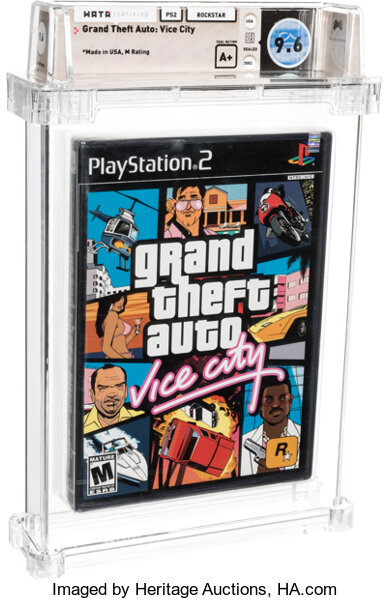 Grand Theft Auto: Vice City 1ST PRINT (PlayStation 2, PS2) New, Factory  Sealed