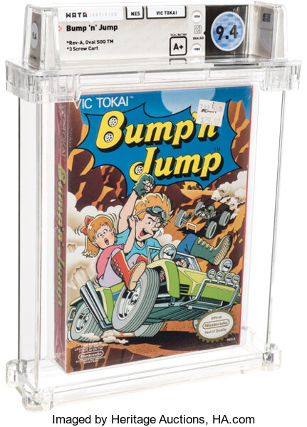 Bump N Jump Wata 9 4 A Sealed Oval Soq Tm Later Production Lot Heritage Auctions