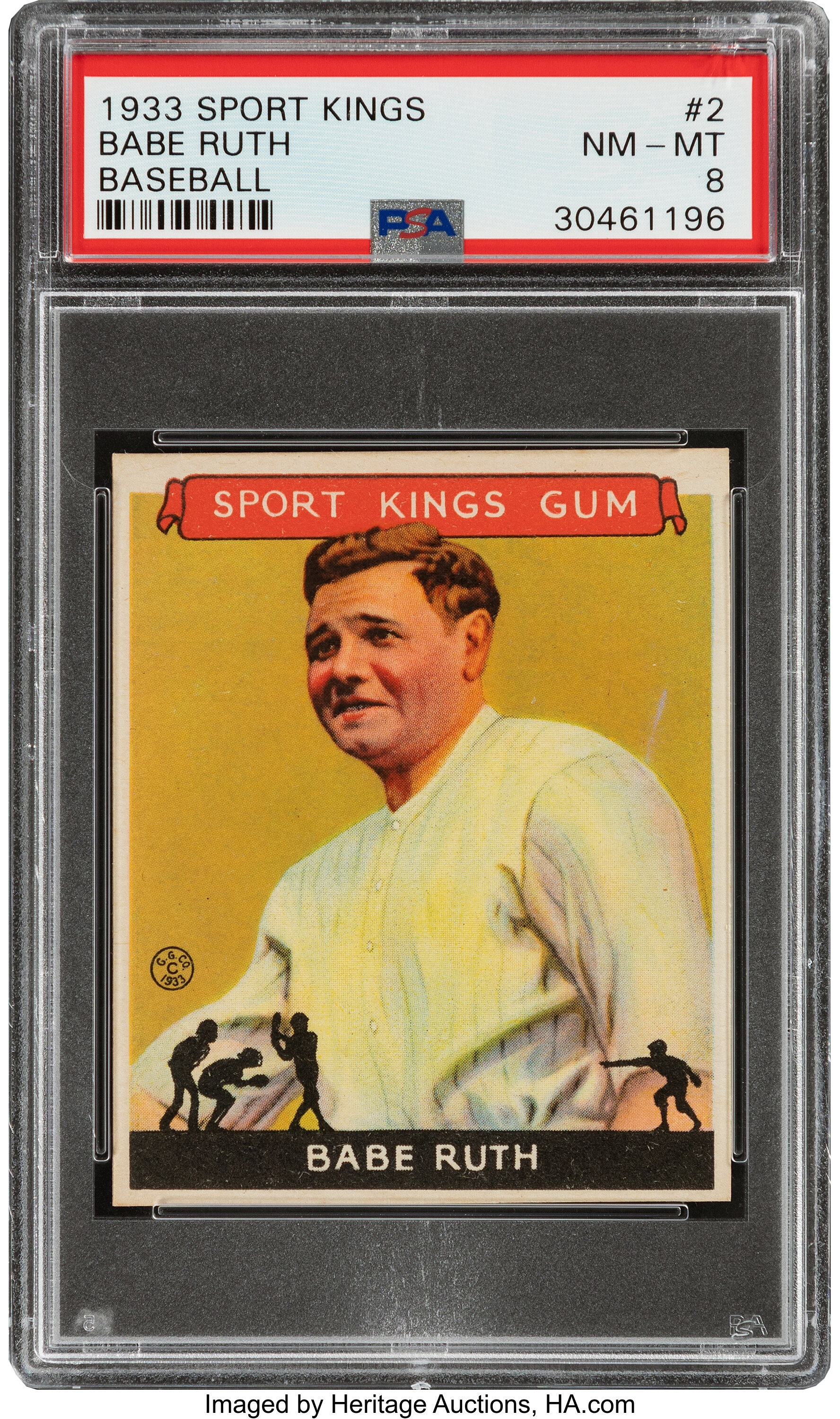 Heritage Hits Home Run With Babe Ruth Card - Antiques And The Arts