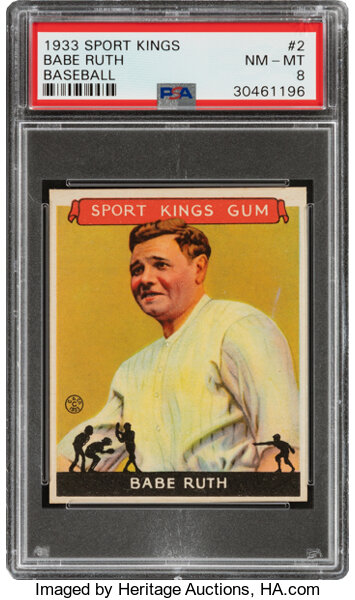 Iconic Mint-Condition 1933 Babe Ruth Baseball Is Expected To