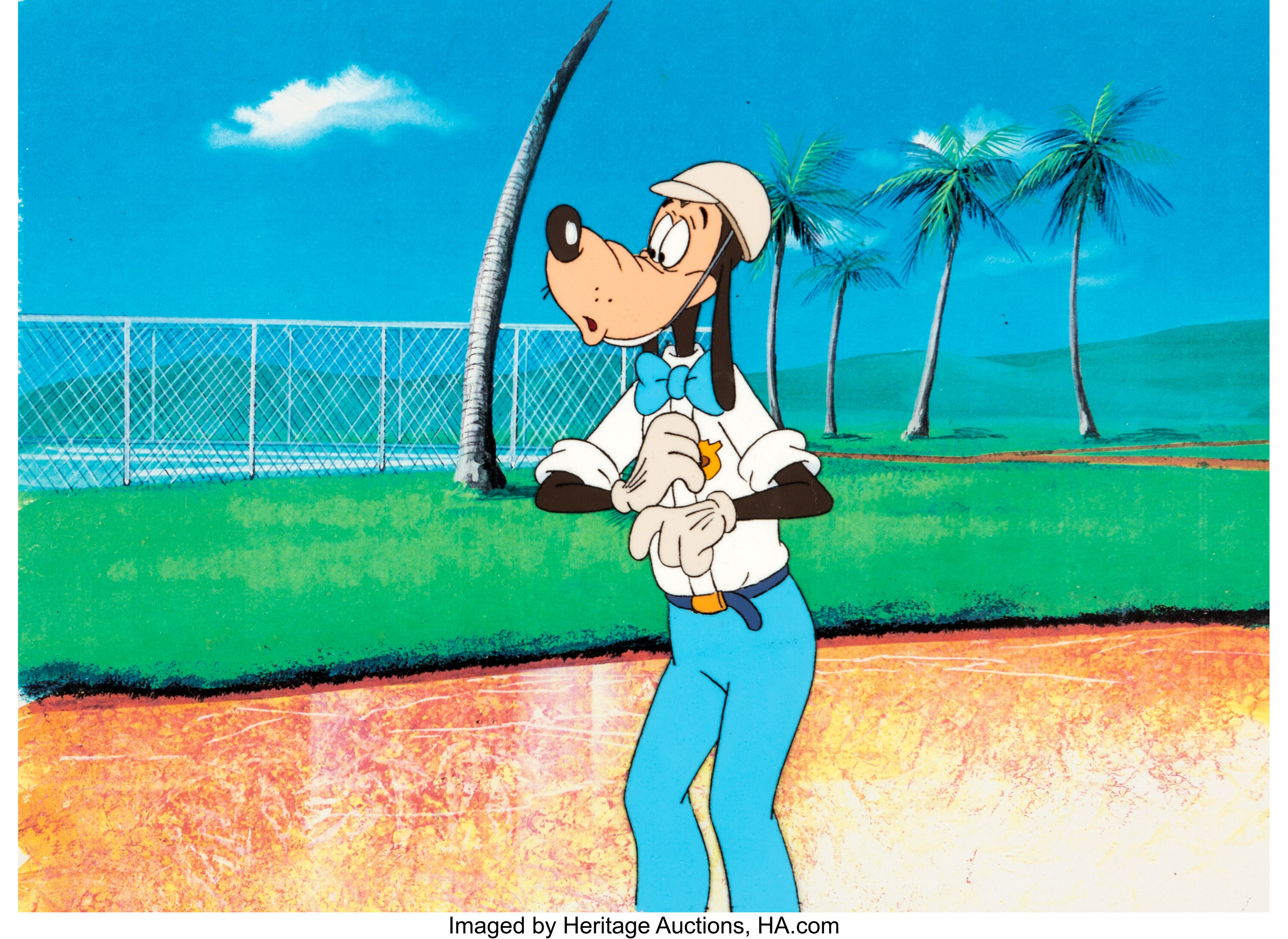 Goof Troop Goofy Production Cel (Walt Disney, 1992).... Animation | Lot  #17882 | Heritage Auctions