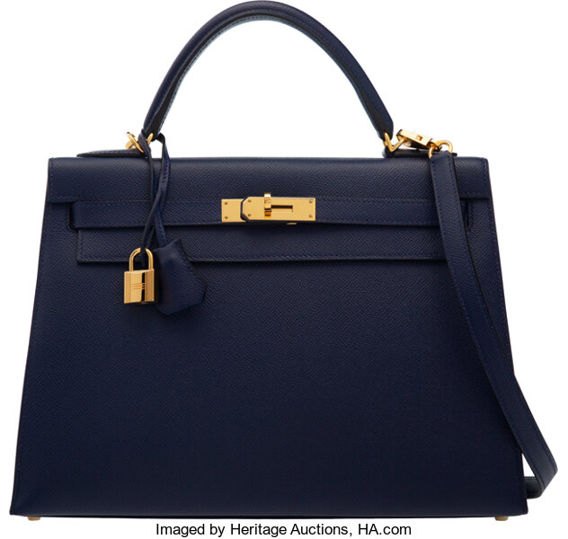 Hermes Kelly Bleu Nuit - 5 For Sale on 1stDibs