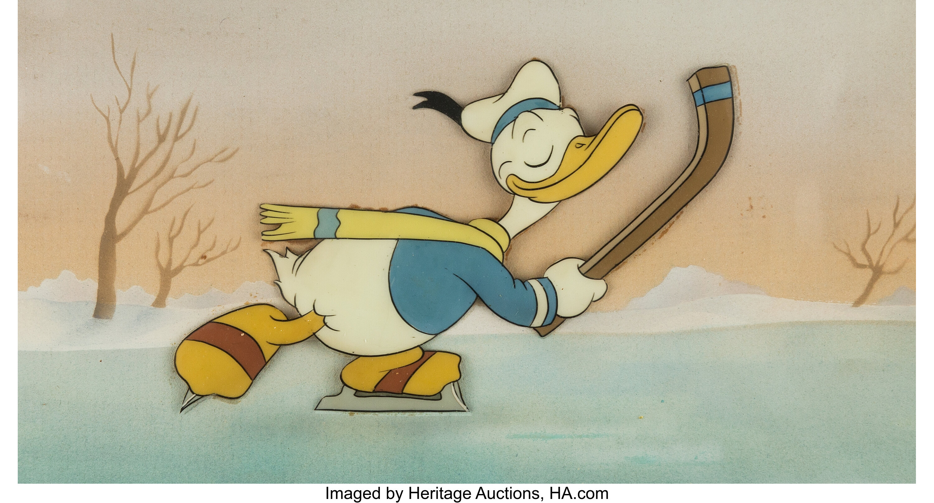 Donald Duck hockey style – upperupper