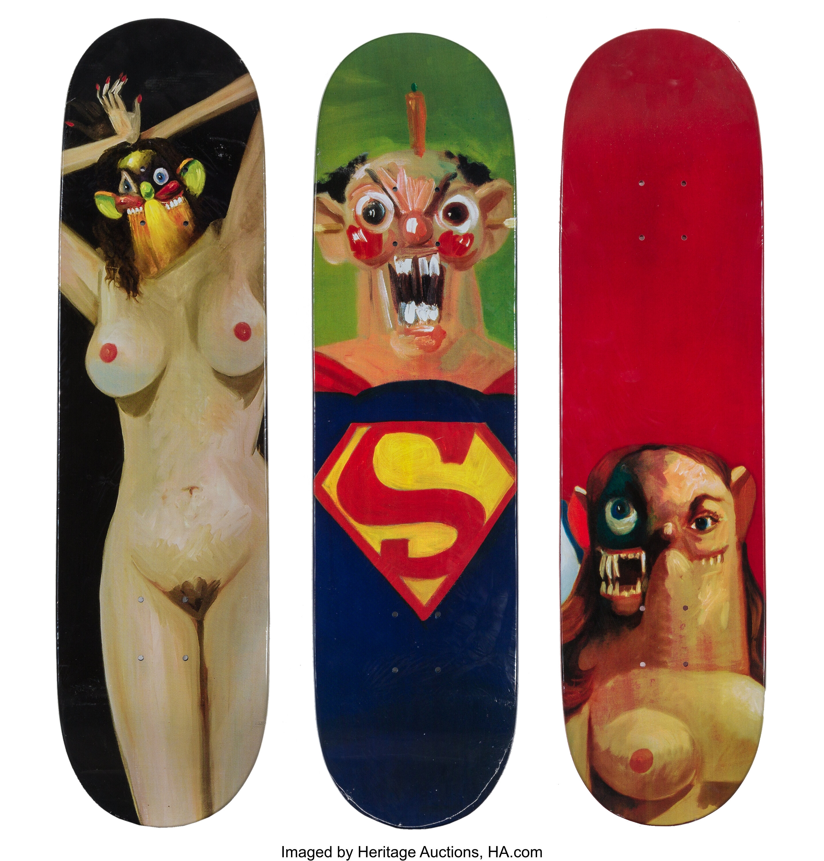 Auction for entire series of Supreme skateboard decks expected to