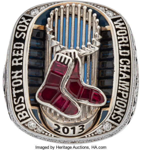 2013 Boston Red Sox World Series Championship Ring. Baseball, Lot  #59402