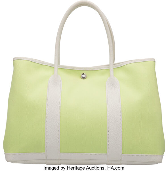 Lot - 36cm Hermes 'Garden Party ia' Tote