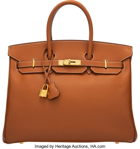 Hermes Epsom Birkin with Gold Hardware, 35cm