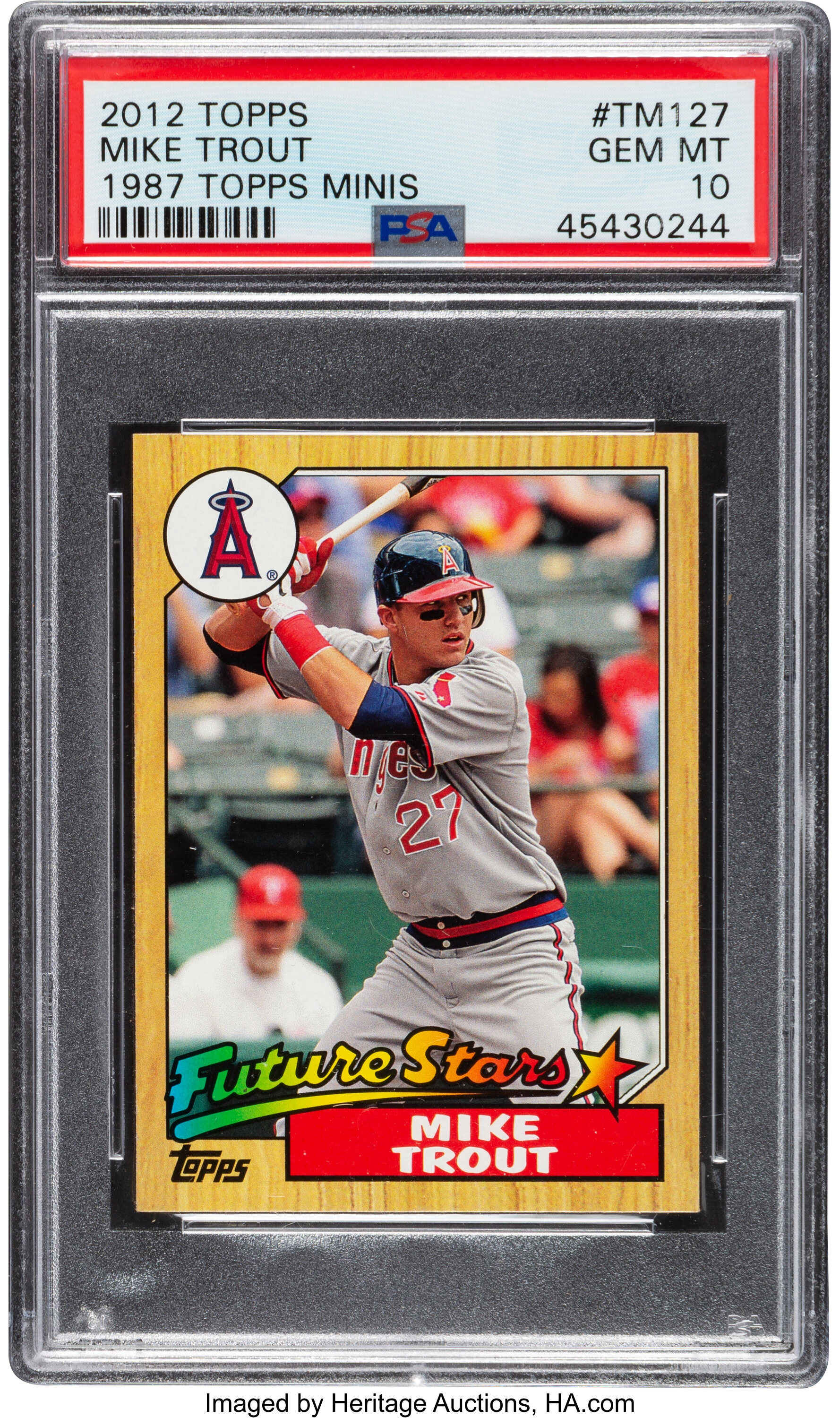 2012 Topps Update Mike Trout PSA