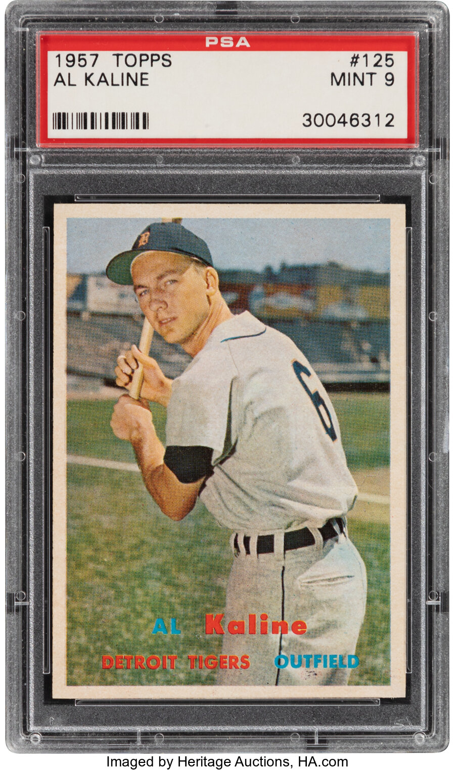 1957 Topps Al Kaline #125 PSA Mint 9 - None Higher