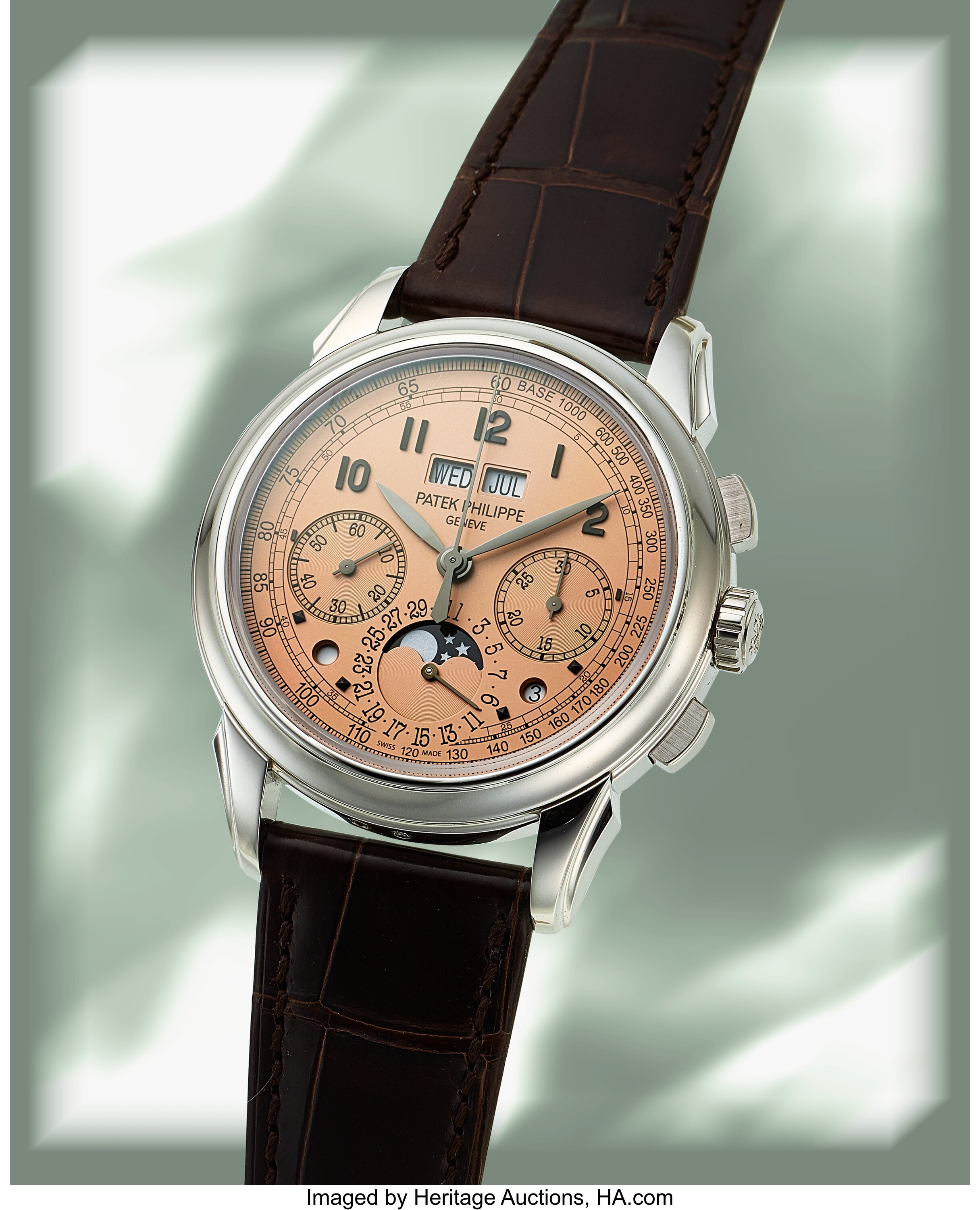 Patek Philippe Very Fine and Rare Ref. 5270P Perpetual Calendar Lot 54120 Heritage Auctions