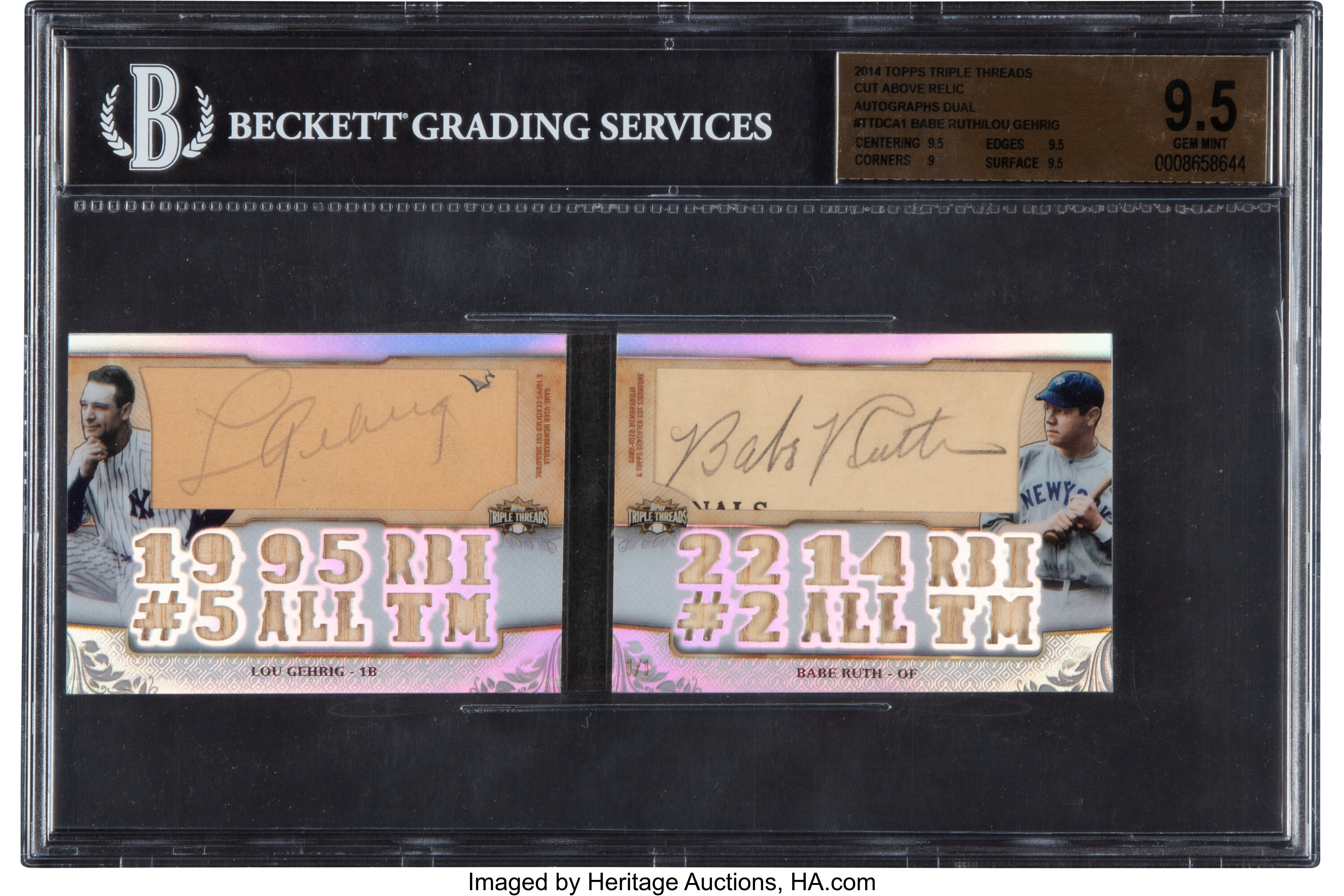 2014 TOPPS TRIPLE THREADS BASEBALL