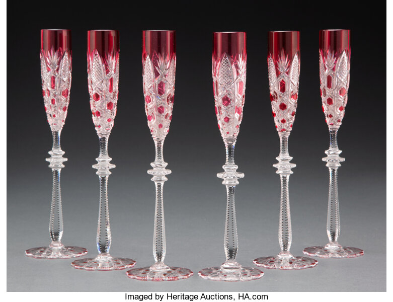 Baccarat Symphony Crystal Glasses, Set of 4