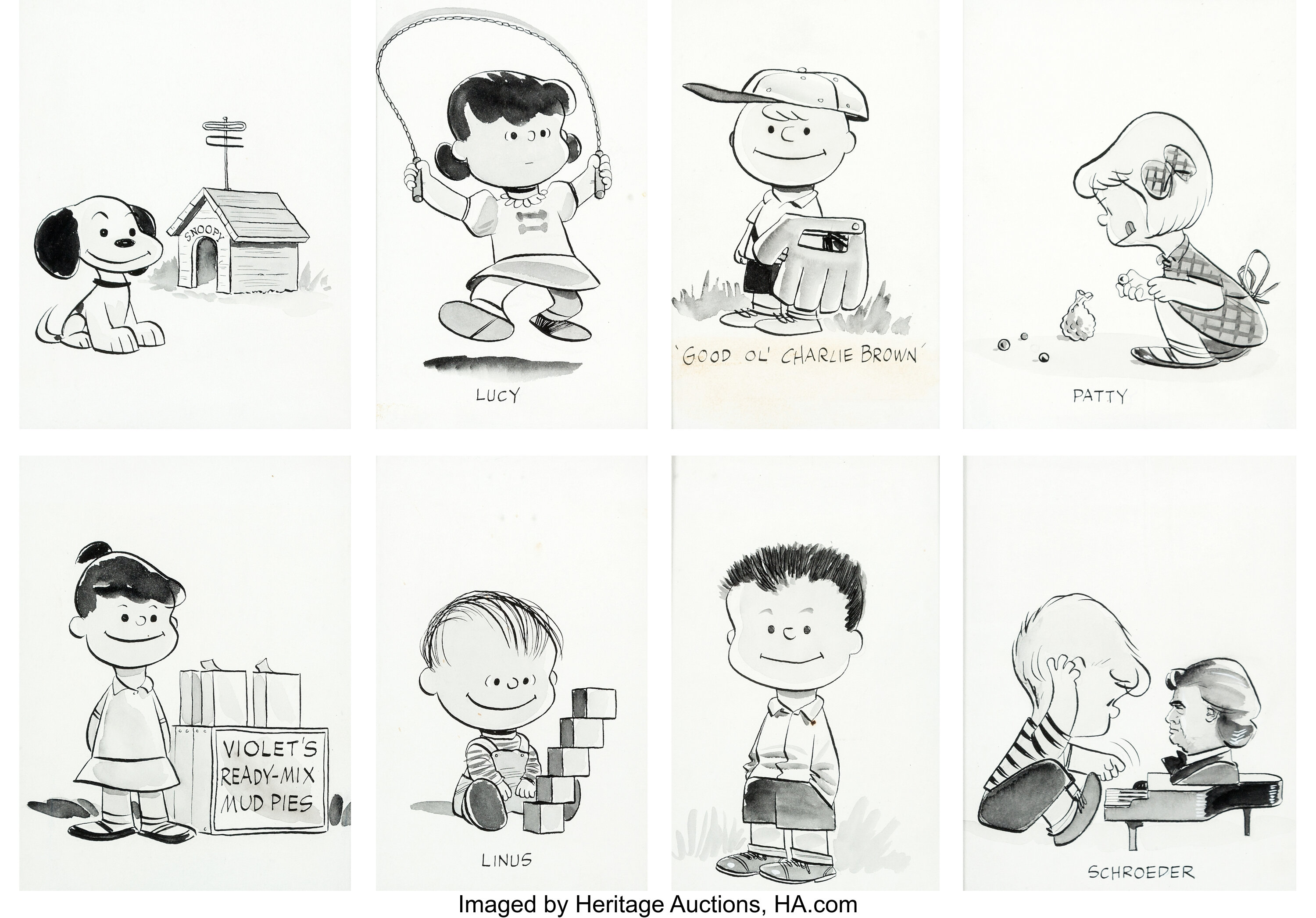 drawings of charlie brown