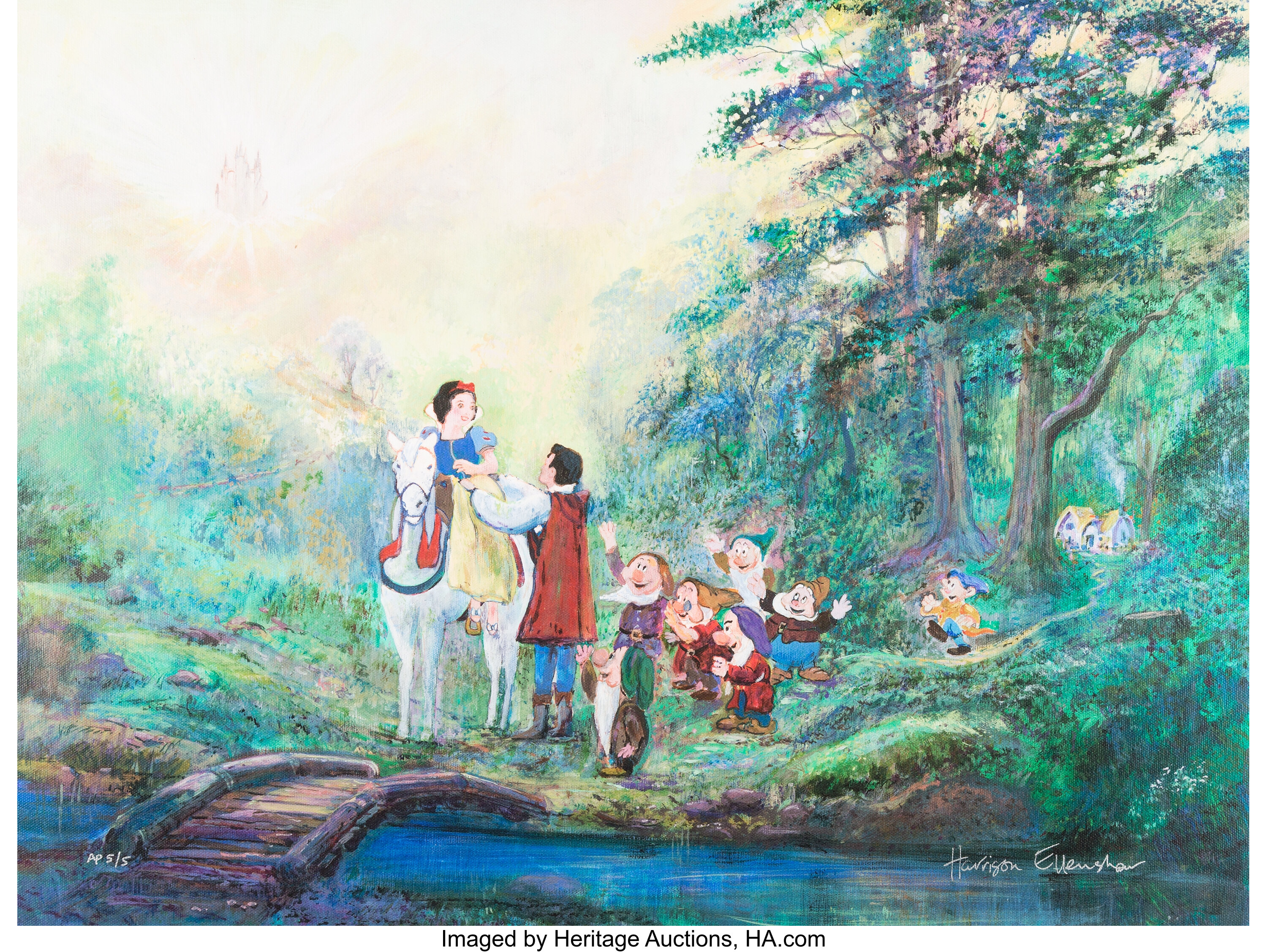 Snow White And The Seven Dwarfs Someday My Prince Will Come Lot Heritage Auctions