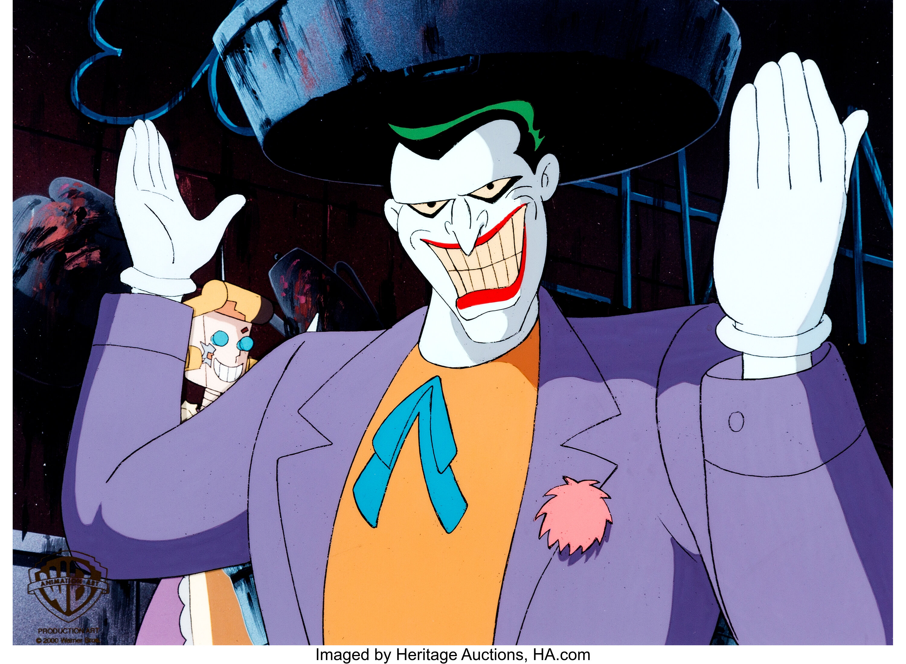 Batman: Mask of the Phantasm Joker Production Cel (Warner | Lot | Heritage Auctions