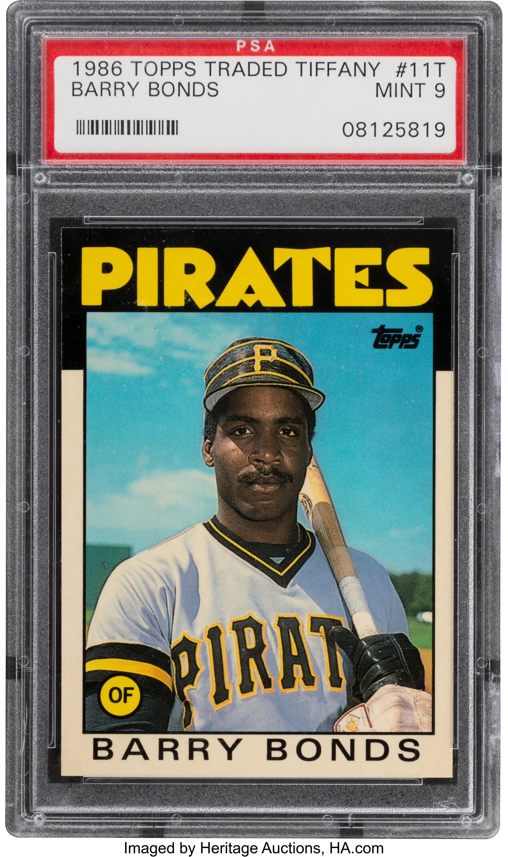 Barry Bonds Rookie Card 1986 Topps Traded #11T