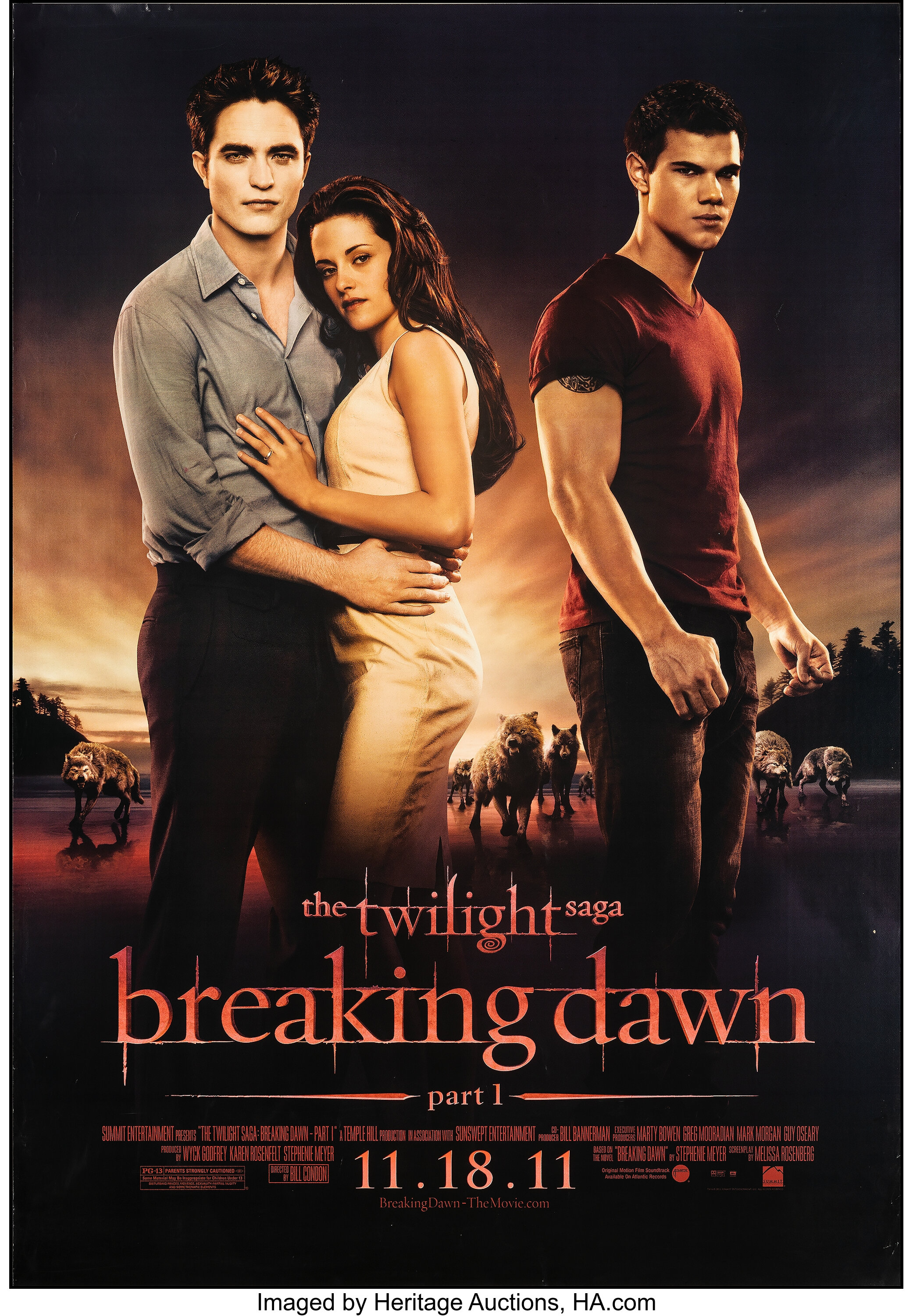The Twilight Saga Breaking Dawn Part 1 Summit Entertainment Lot Heritage Auctions