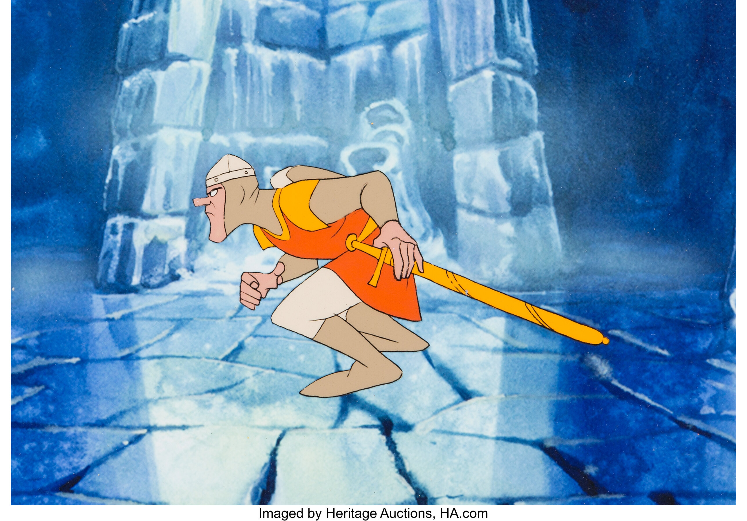 Dragon S Lair Dirk The Daring Production Cel Video Game Art Don Lot 923 Heritage Auctions