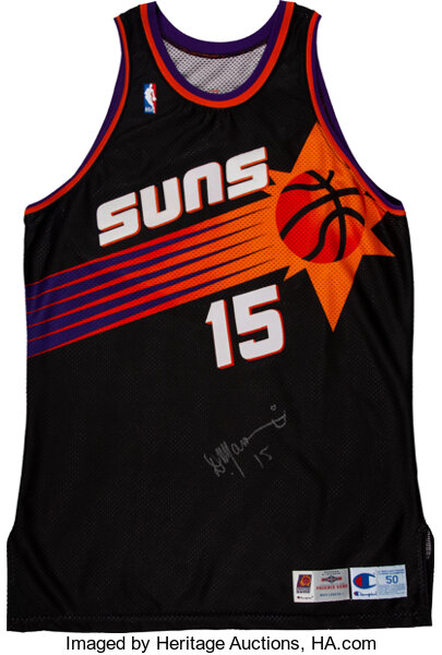 PHOENIX SUNS Danny Manning Phoenix Suns Jersey Size Medium Charles