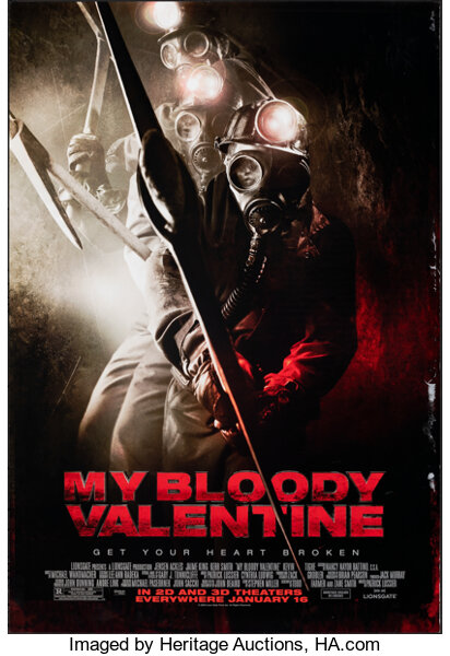 my bloody valentine movie poster