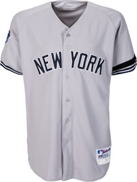 Roger Clemens 2003 New York Yankees Game Worn Jersey