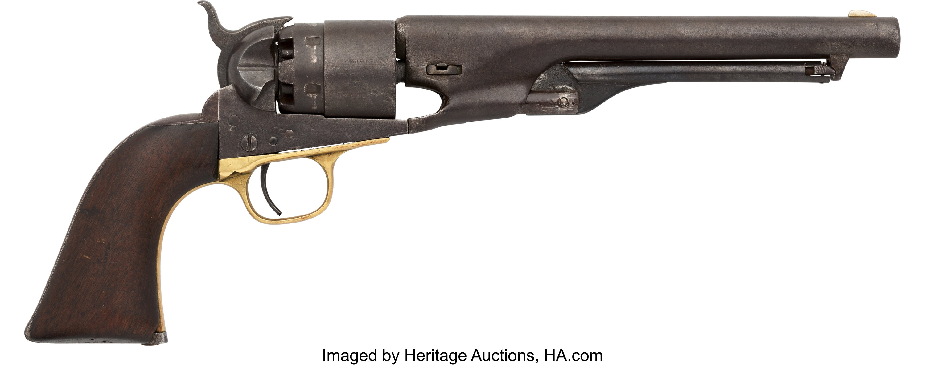 Colt Model 1860 Army Single Action Revolver with Colt Factory | Lot ...