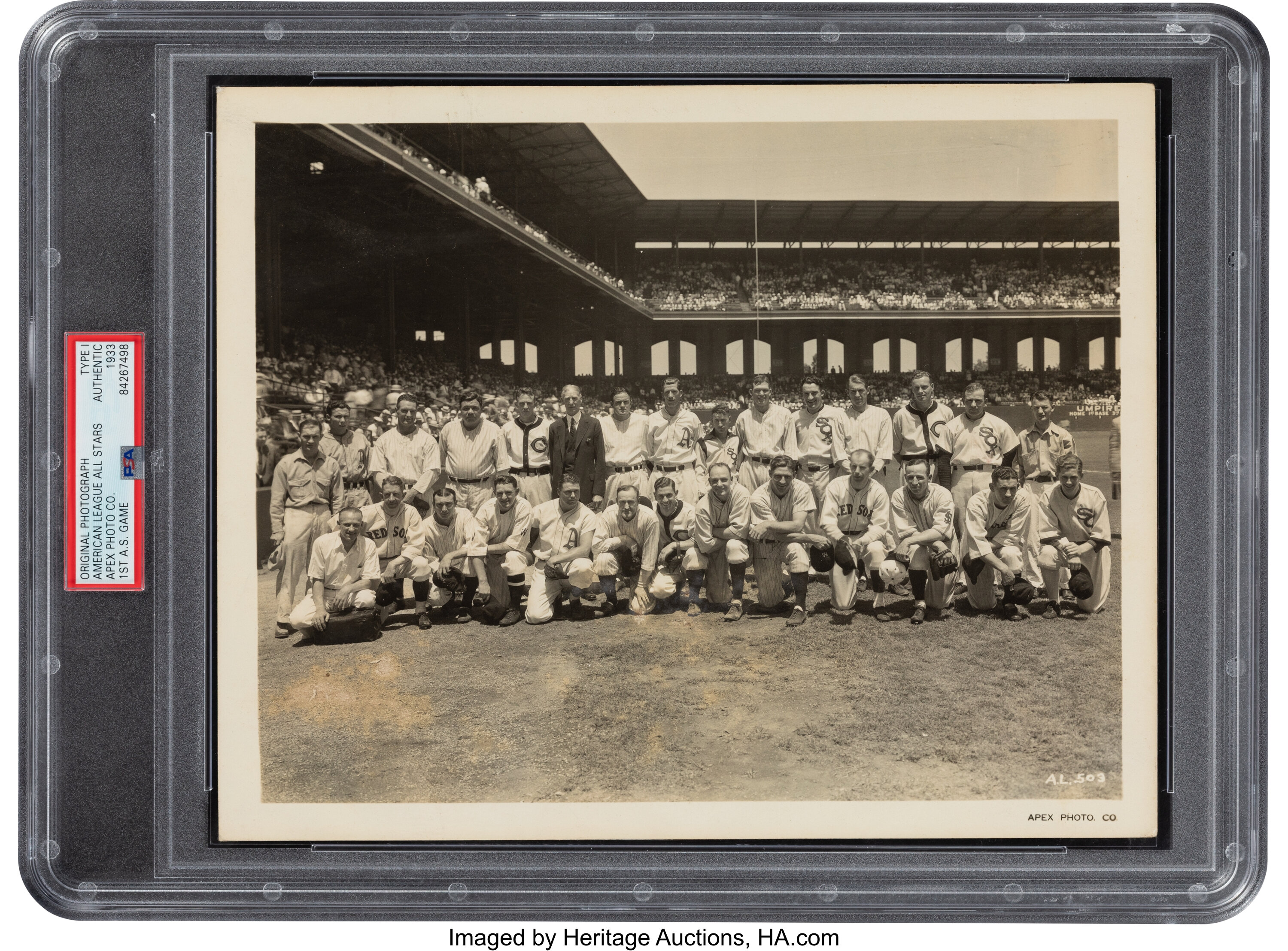 1933 Original All-Stars # 12 Jimmie Foxx -- Philadelphia Athletics