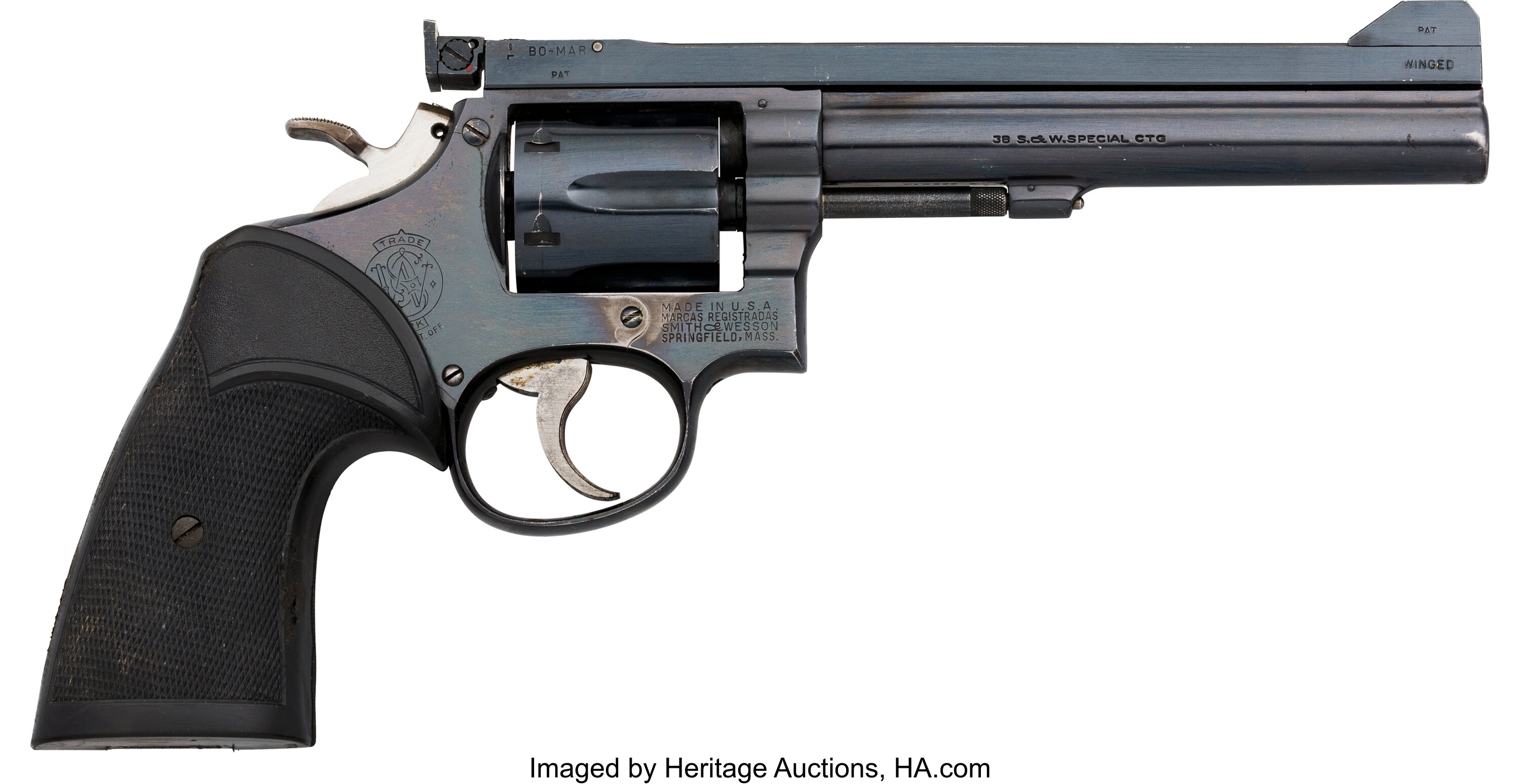 Customized Smith & Wesson Double Action Revolver.. ... Handguns | Lot ...