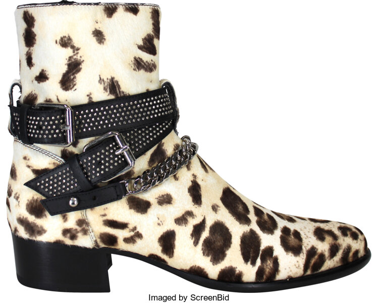 Amiri 2025 leopard boots