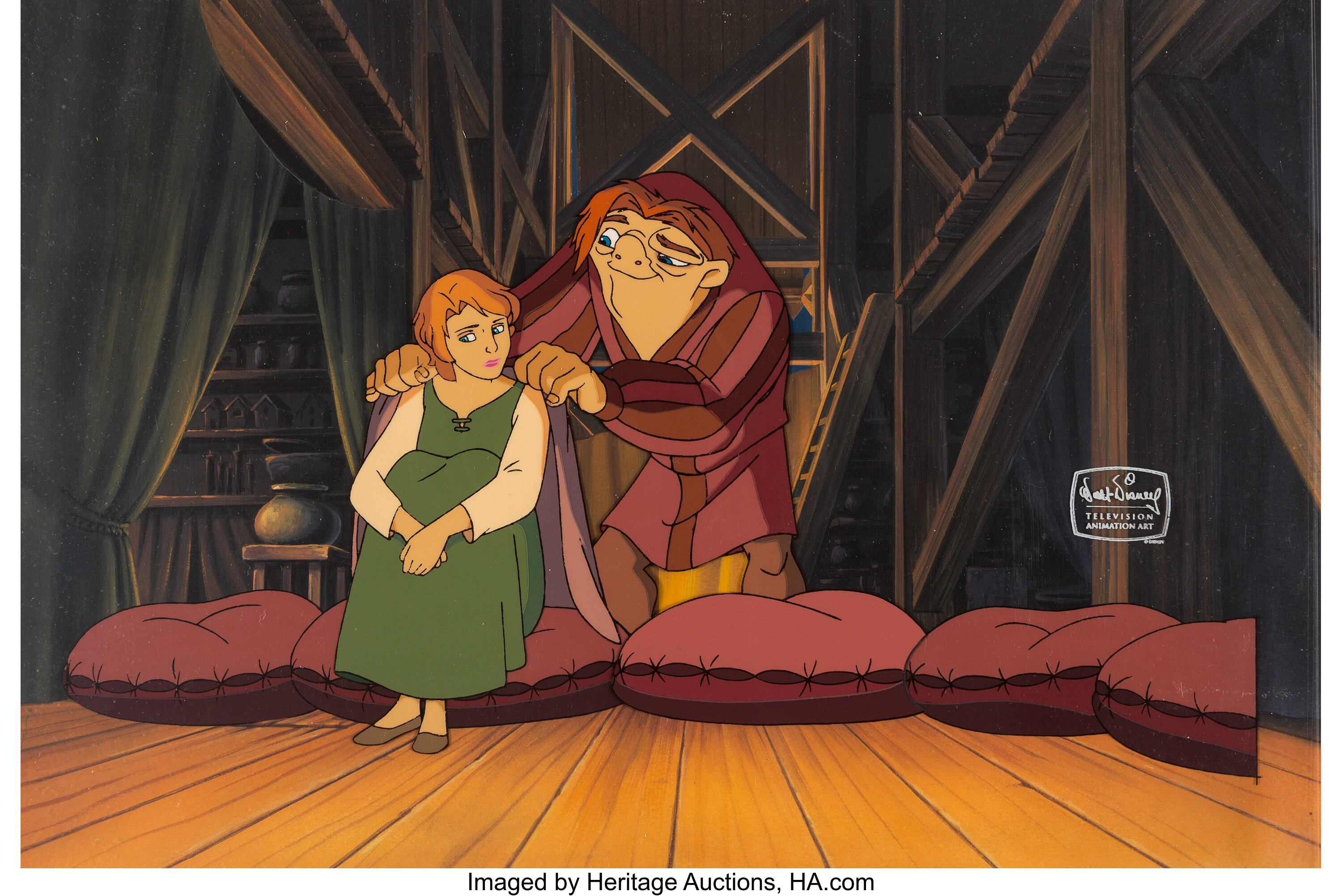 The Hunchback Of Notre Dame Ii Quasimodo And Madellaine Key Master Lot Heritage Auctions