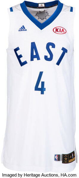 NBA All-Star Game Worn Jerseys at Auction