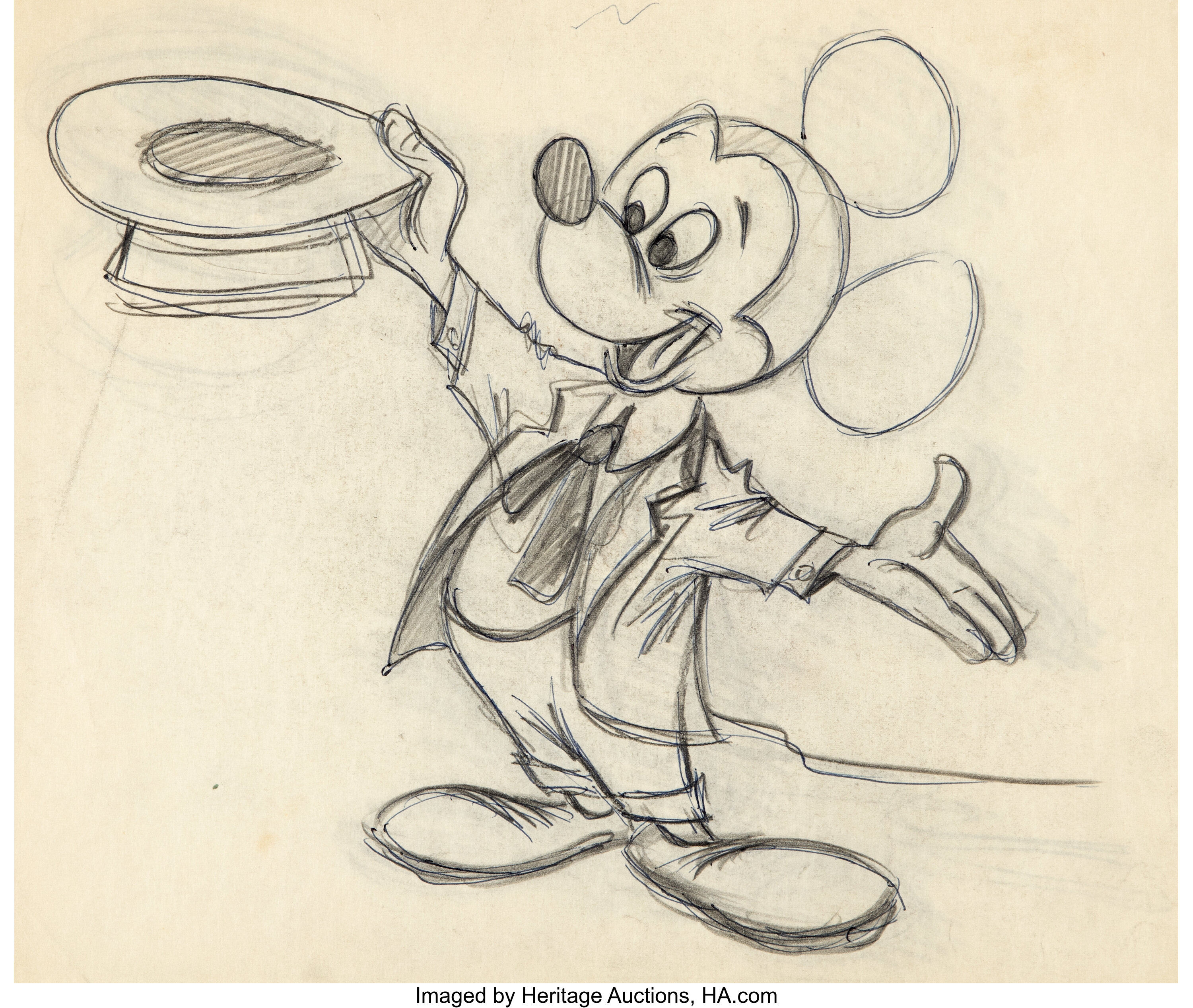 original disney sketches