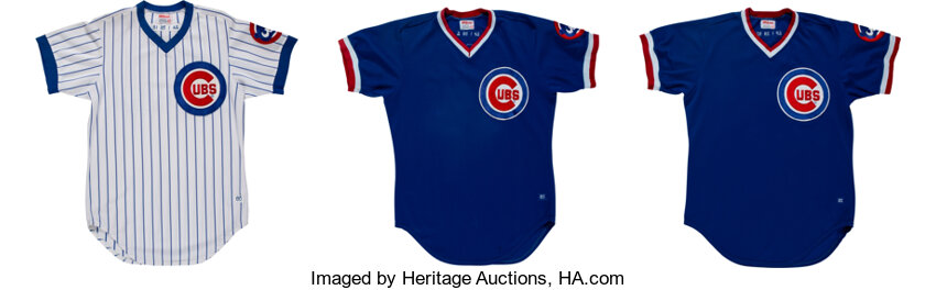 Lot Detail - Lot of Chicago Cubs Game-Used Jerseys (2)