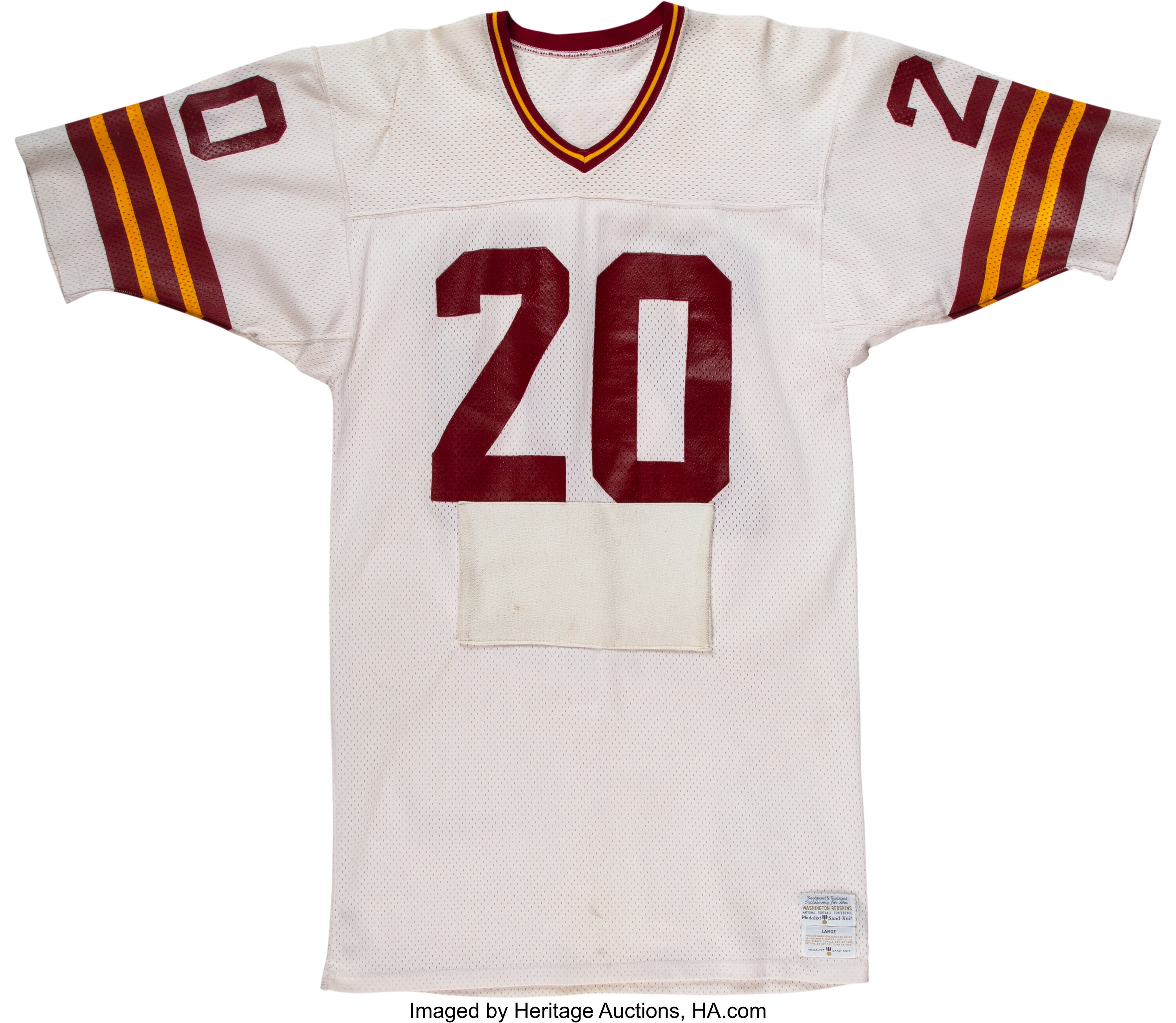 Washington Football NFL Sand Knit Vintage Football Jersey