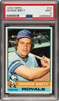  1976 Topps # 19 George Brett Kansas City Royals (Baseball Card)  GOOD Royals : Collectibles & Fine Art