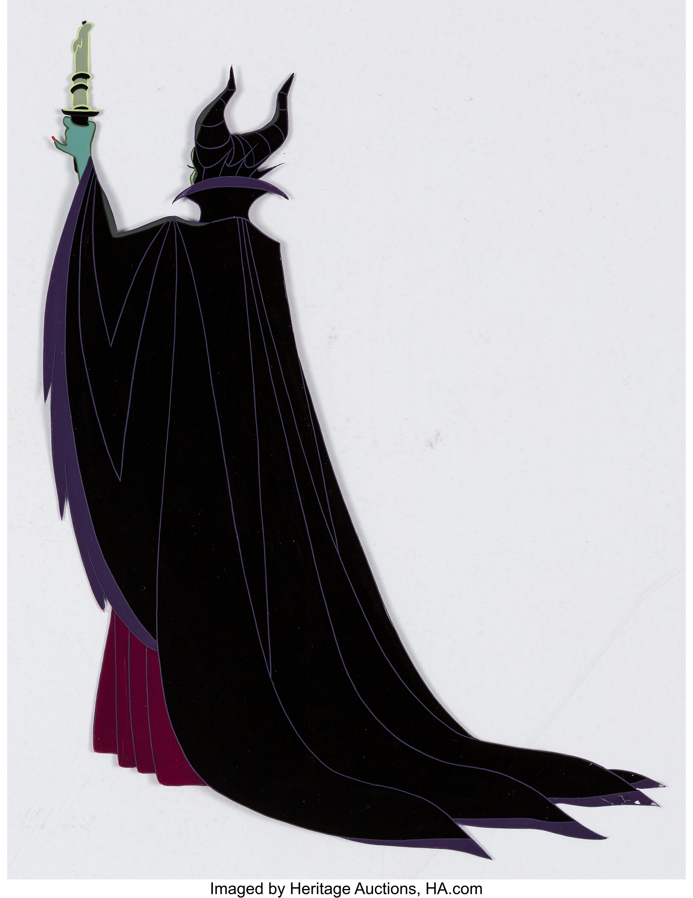 Sleeping Beauty Maleficent Color Model Cel (Walt Disney, c. 1959/, Lot  #99692