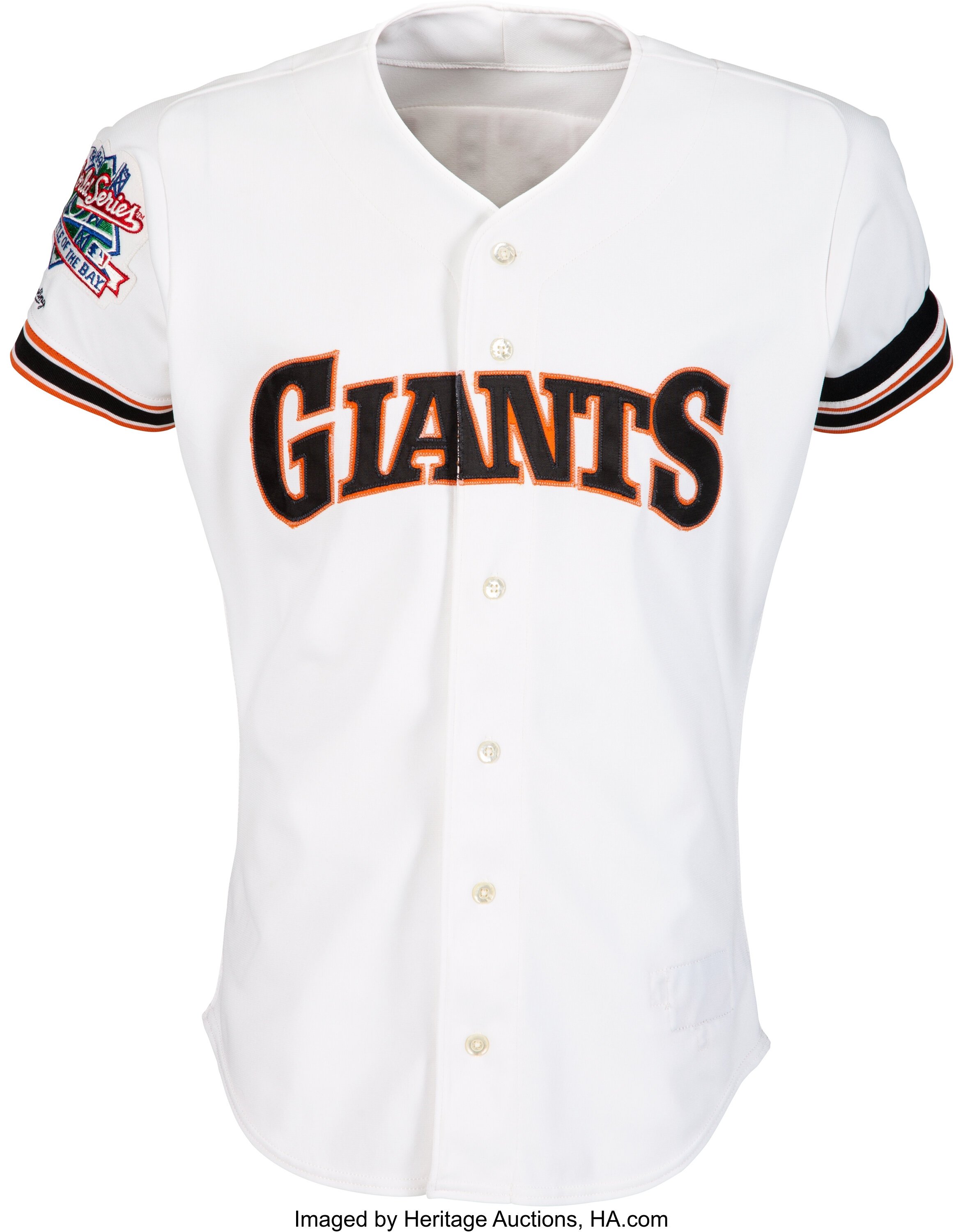 1988 Brett Butler Game Worn San Francisco Giants Jersey. , Lot #52346