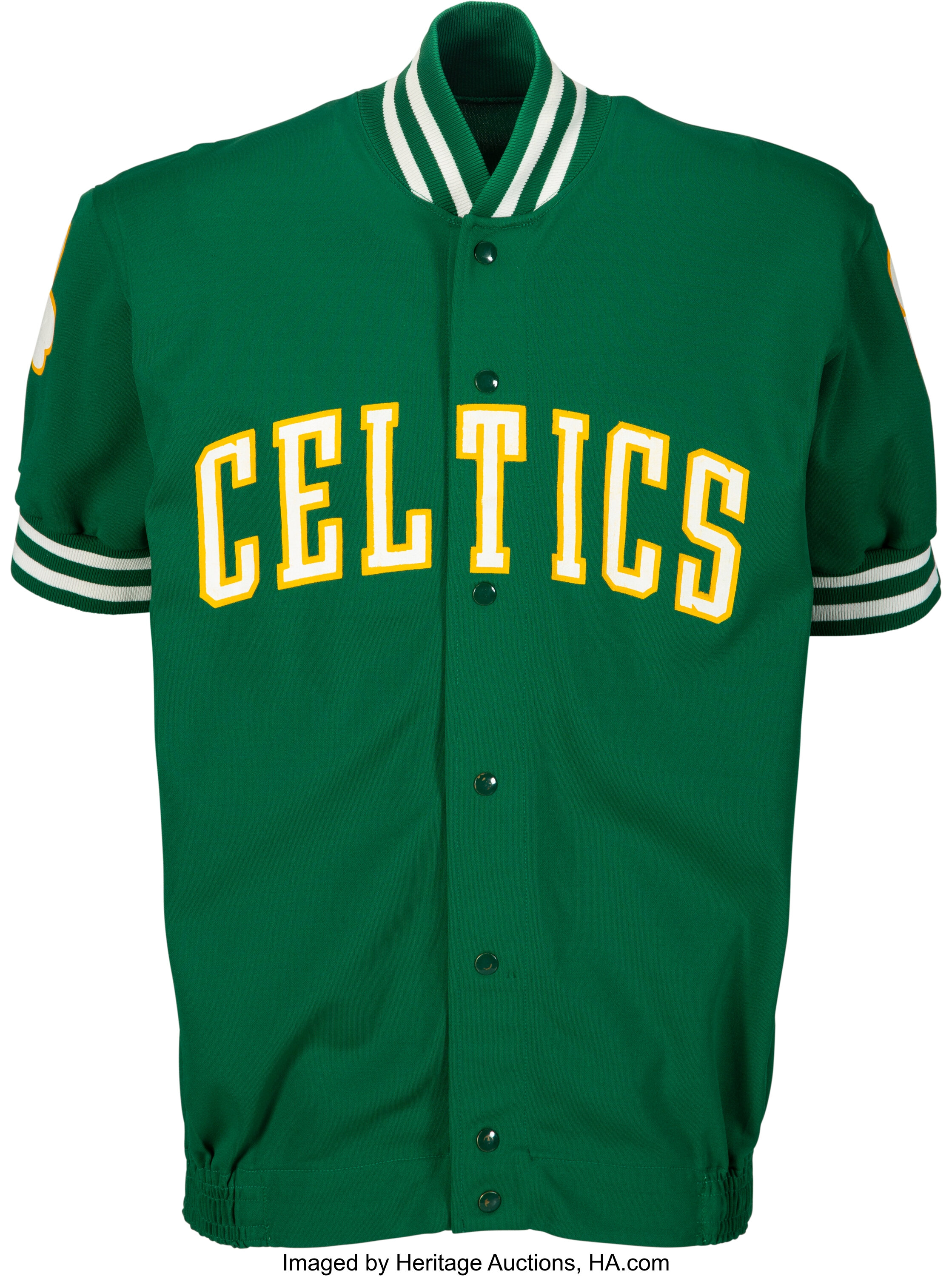 1990 Kevin McHale Game Worn Signed Boston Celtics Warm Up, Lot #81656