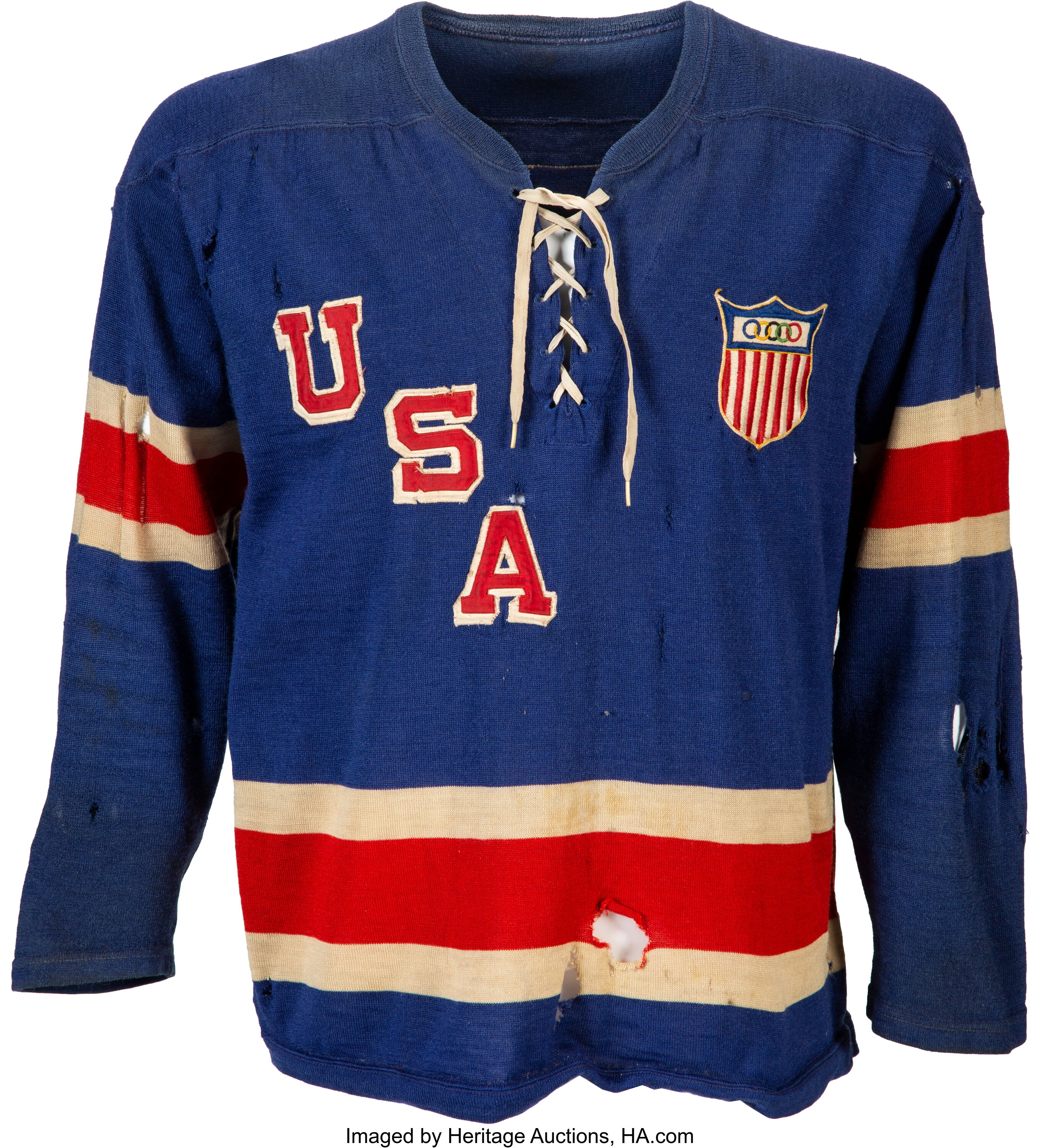 USA 1960 Squaw Valley vintage hockey jersey